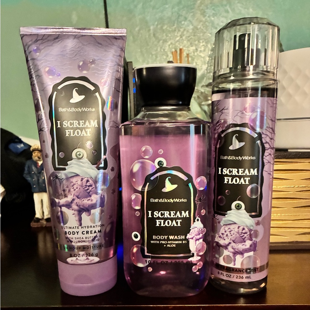 ๐ ๐ I Scream Float 3 Pc Set Body Wash Fragrance + Body Cream ๐ - Picture 1 of 4